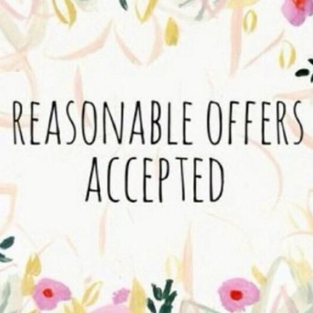 Please make me reasonable offers!